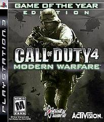 Call of Duty 4 Modern Warfare Game of the Year Edition PS3
