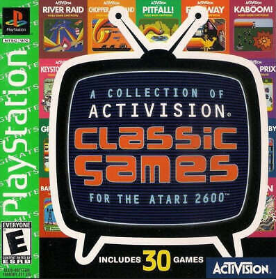 A Collection of Activision Classic Games For the Atari 2600 Greatest Hits PS1