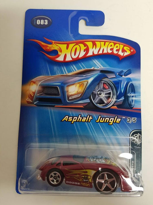 Hot Wheels Asphalt Jungle Dodge Neon #83