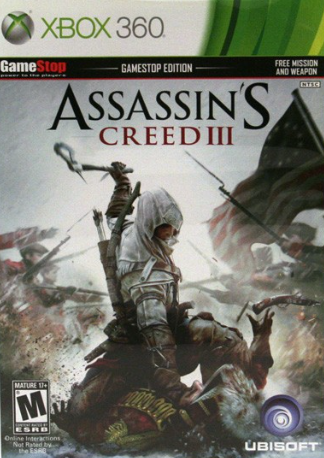 Assassin's Creed 3 Gamestop Edition Xbox 360