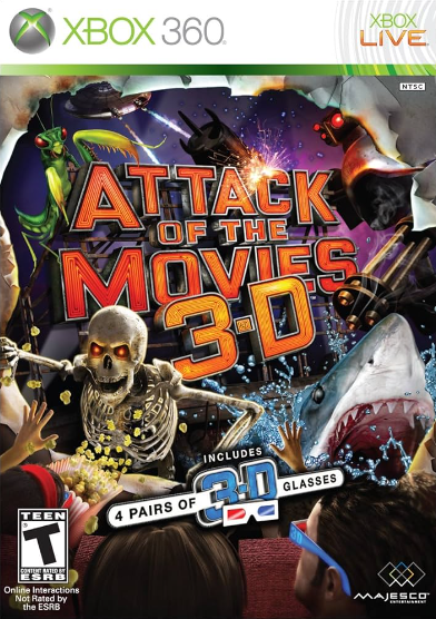 Attack of the Movies 3-D Xbox 360