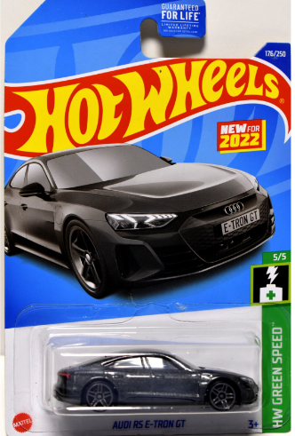 Hot Wheels HW Green Speed Black Audi RS E-Tron GT 5/5