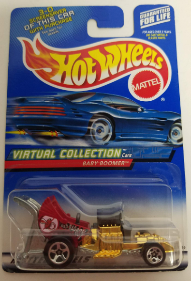 Hot Wheels Virtual Collection Baby Boomer