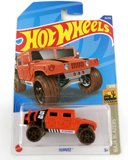 Hot Wheels Baja Blazers Humvee