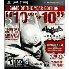 Batman Arkham City GOTY Edition PS3