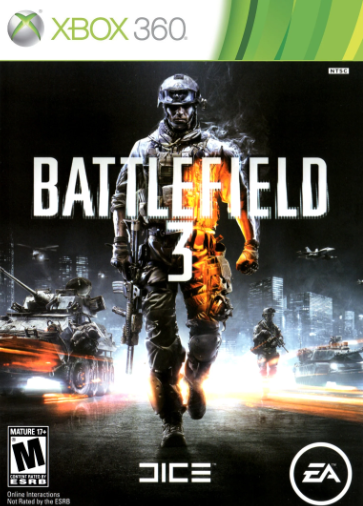 Battlefield 3 Xbox 360