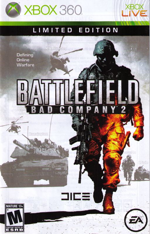 Battlefield Bad Company 2 Limited Edition Xbox 360