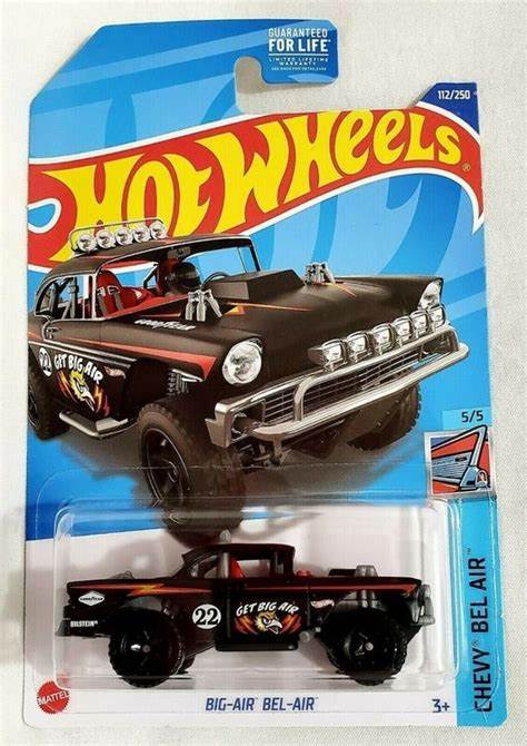 Hot Wheels Chevy Bel-Air Black Big-Air Bel-Air