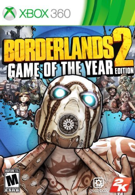 Borderlands 2 Game of the Year Edition Platinum Hits Xbox 360