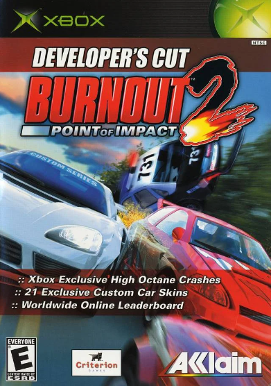 Burnout 2 Point of Impact Developer's Cut Xbox