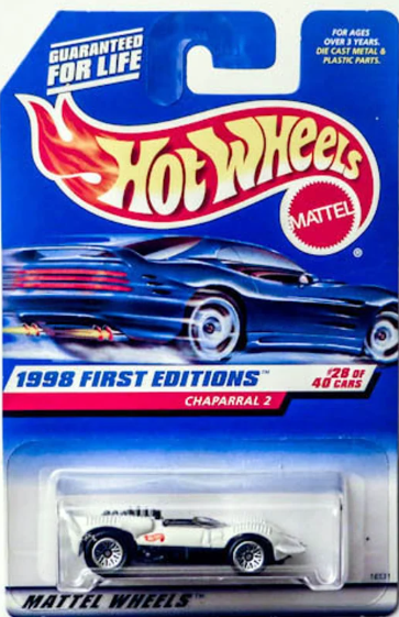 Hot Wheels 1998 First Editions White Chapparal 2