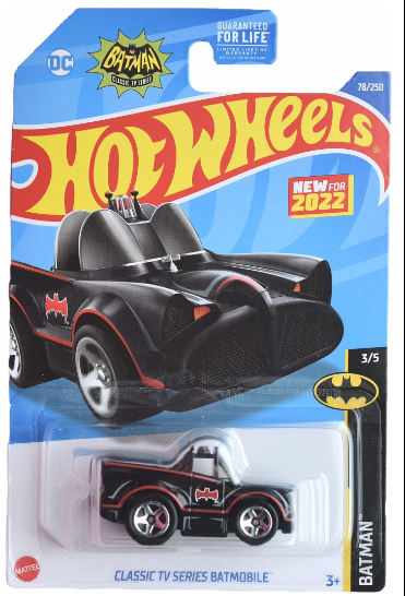 Hot Wheels Classic TV Series Batmobile (Black)