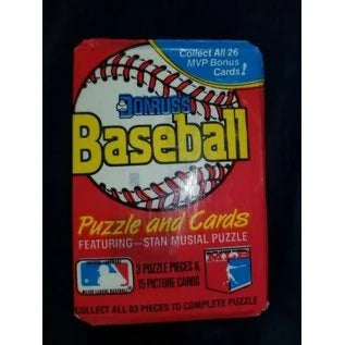 1988 Leaf Donruss Baseball Puzzle and Cards Pack