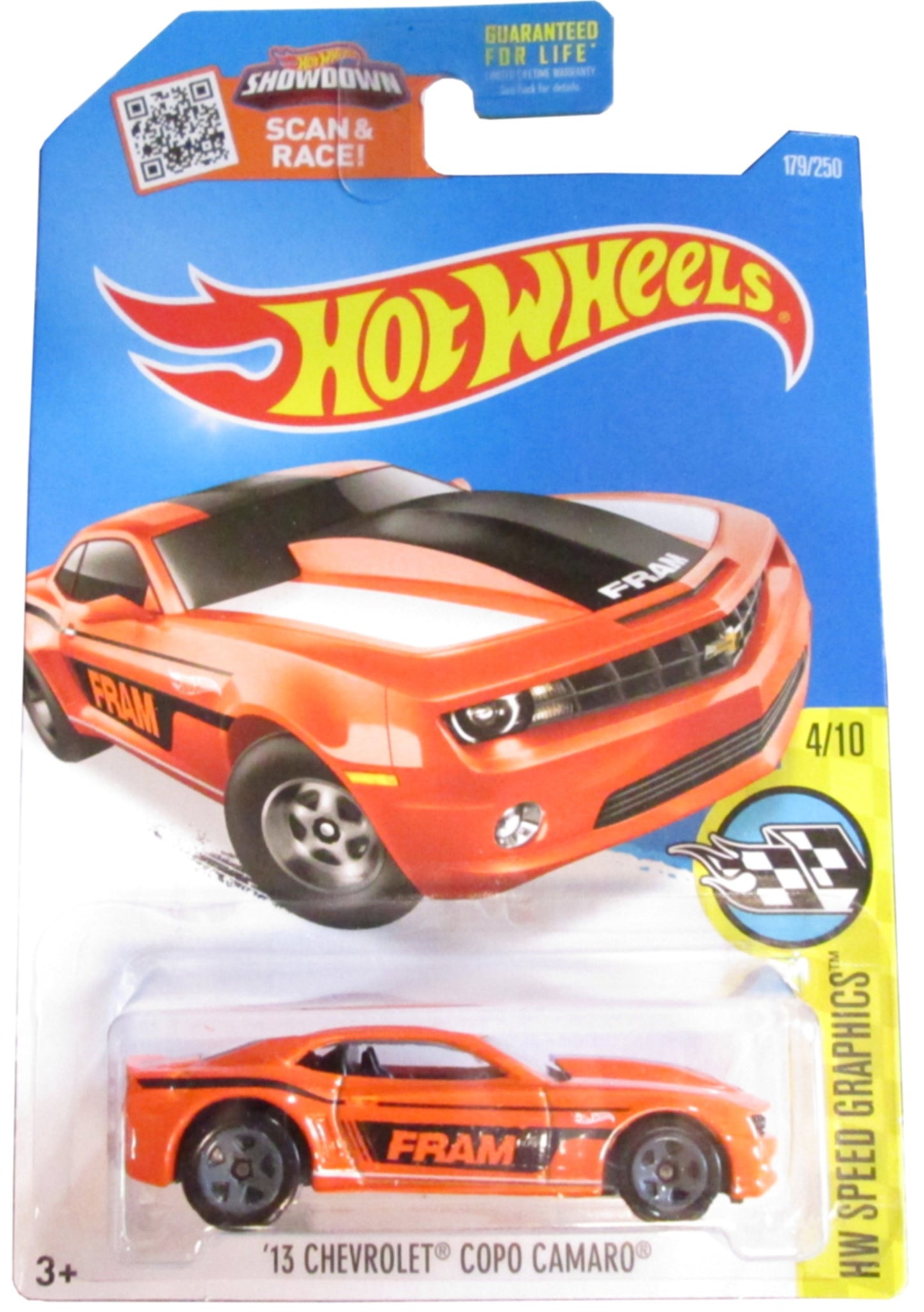 Hot Wheels HW Speed Graphics '13 Chevrolet Copo Camaro