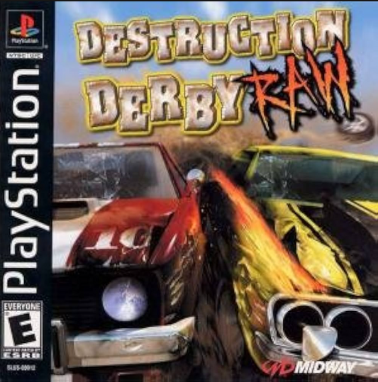 Destruction Derby Raw PS1