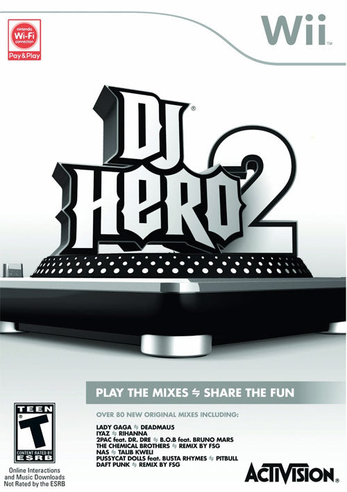 DJ Hero 2 Wii