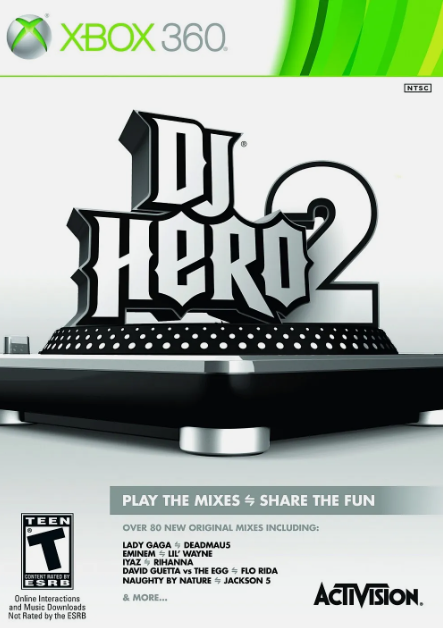 DJ Hero 2 (Turntable Bundle) Xbox 360