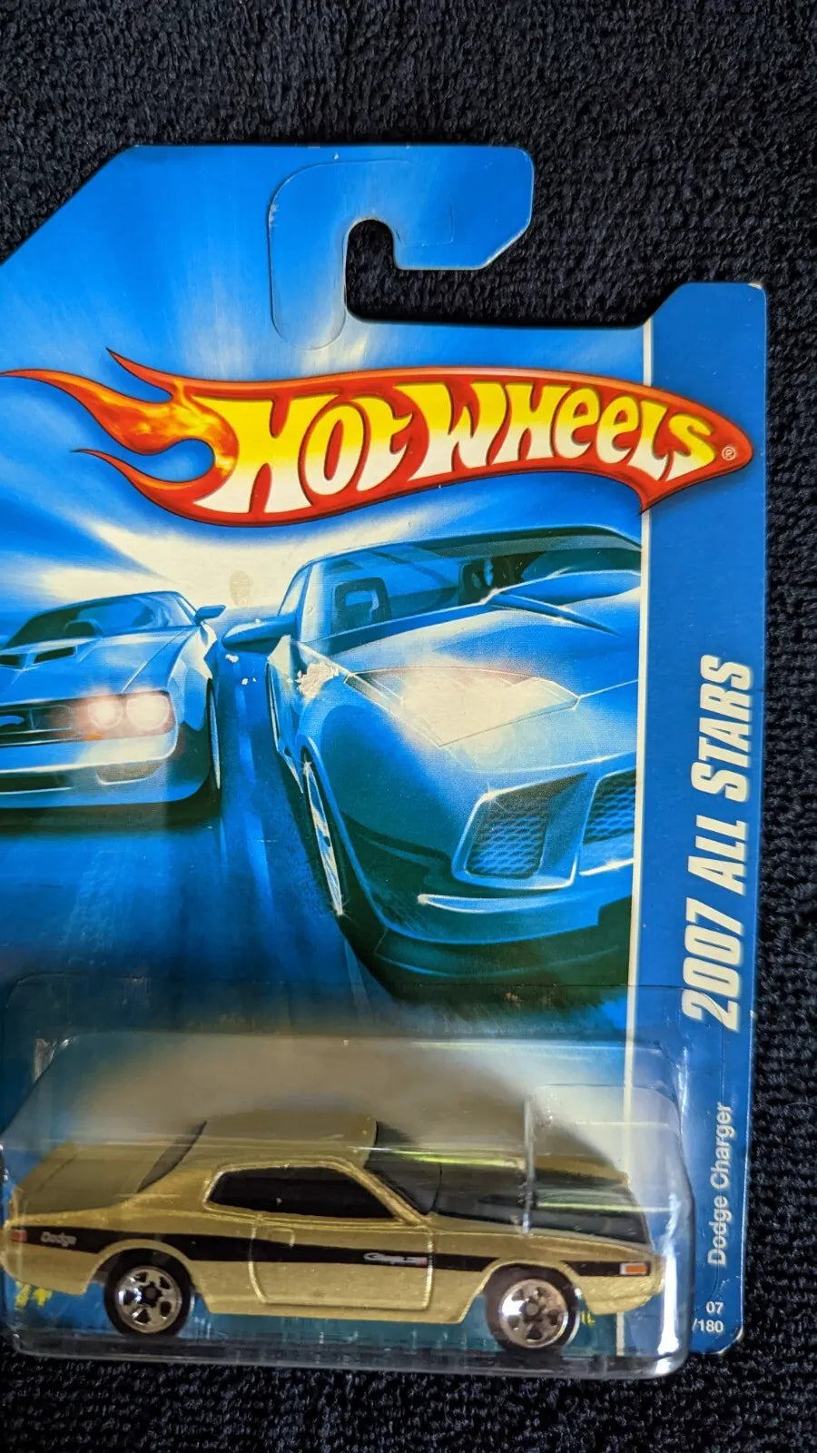 Hot Wheels 2007 All Stars Dodge Charger Gold