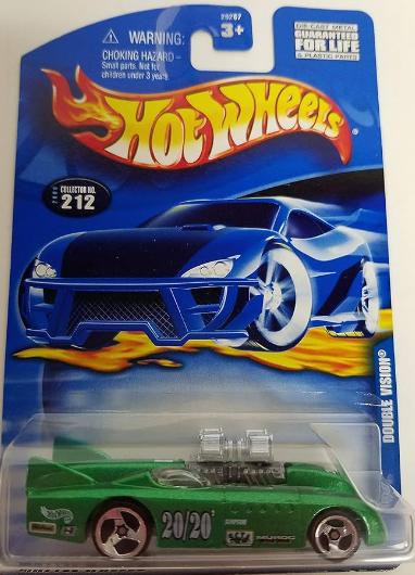 Hot Wheels Green Double Vision #212