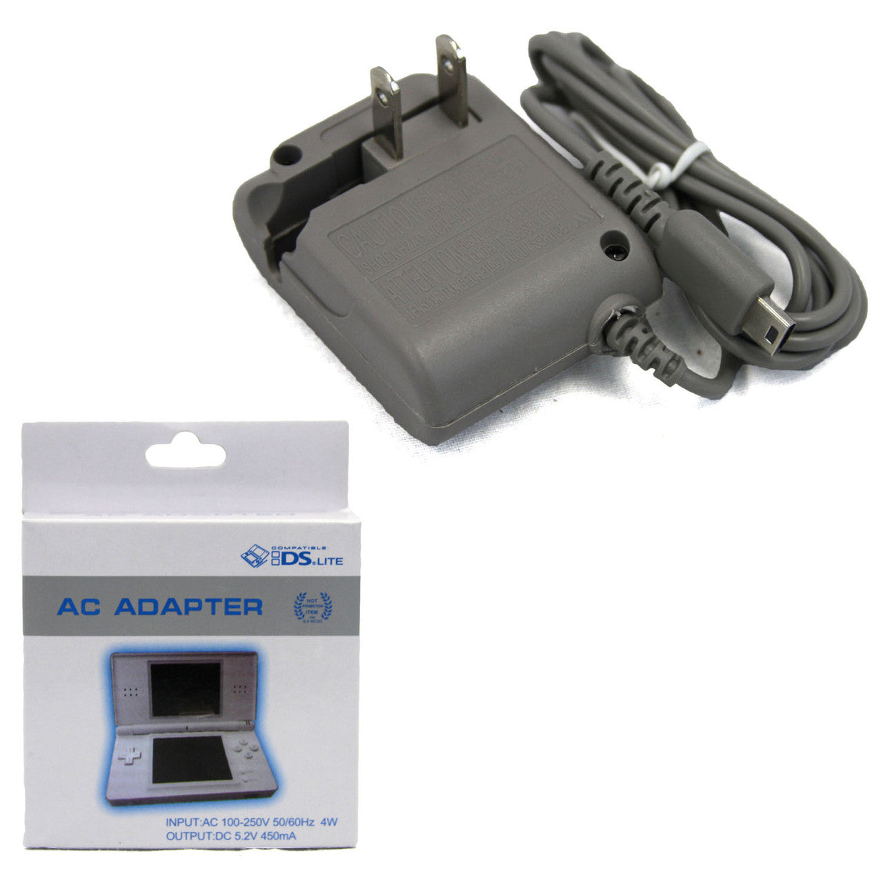 Nintendo DS Lite AC Adapter 110-220V (3rd Party)