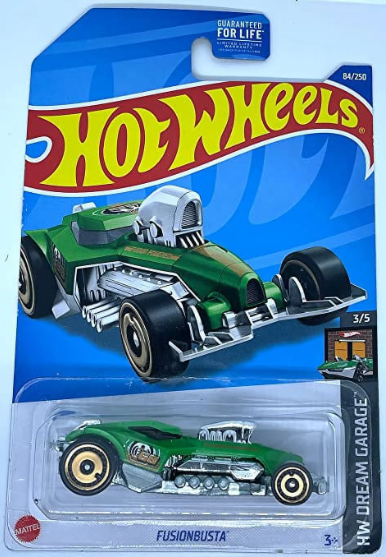 Hot Wheels HW Dream Garage Green Fusionbusta 3/5