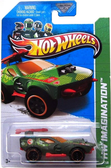 Hot Wheels Green Sting Rod 2