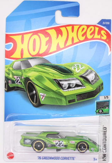 Hot Wheels '76 Greenwood Corvette