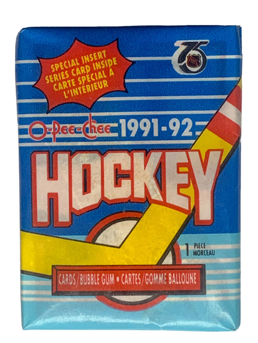 O-Pee-Chee 1991-92 Hockey Pack