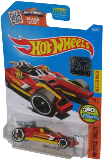 Hot Wheels HW Digital Circuit Red Honda Racer