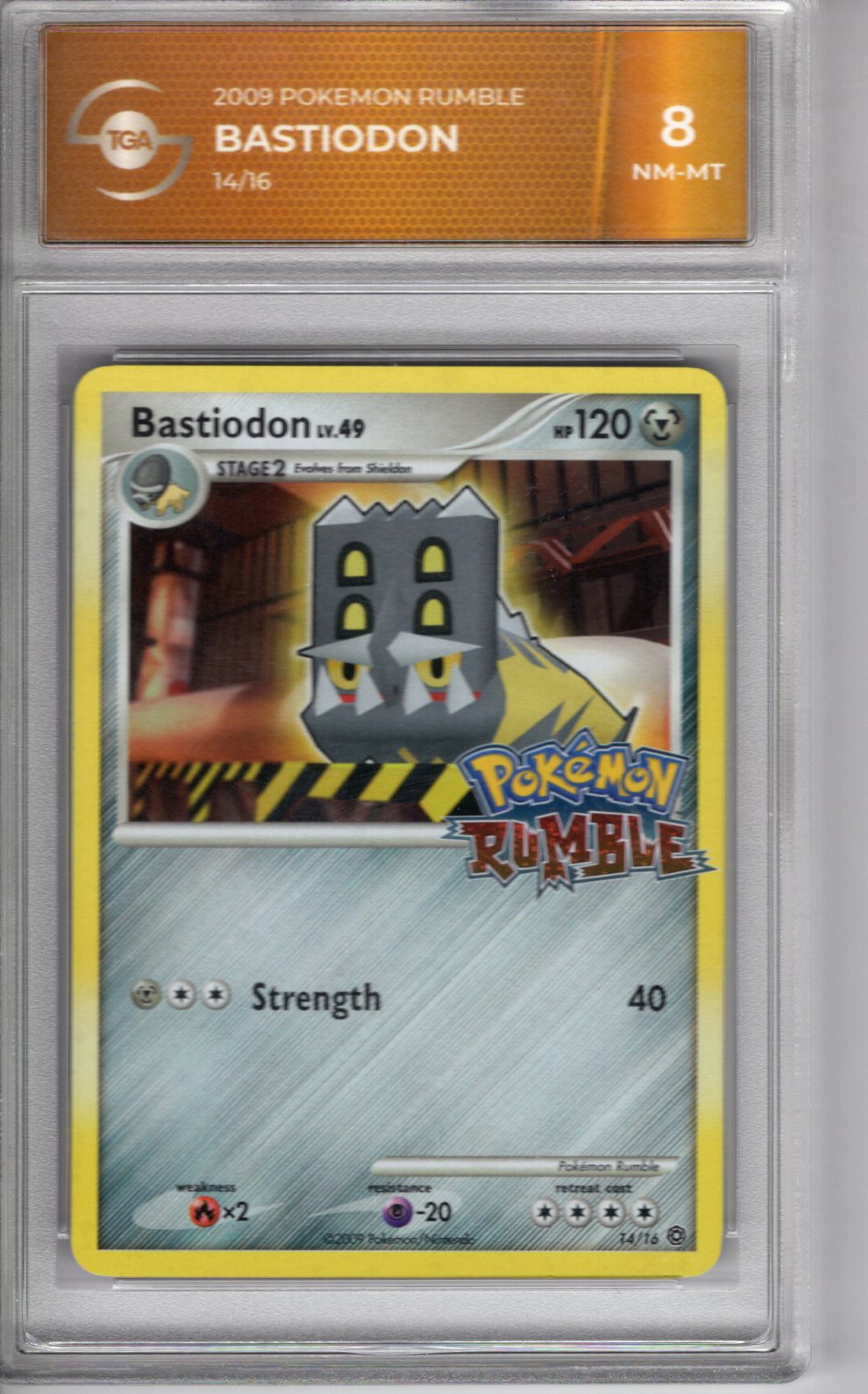 2009 Pokemon Rumble Bastiodon TGA 8