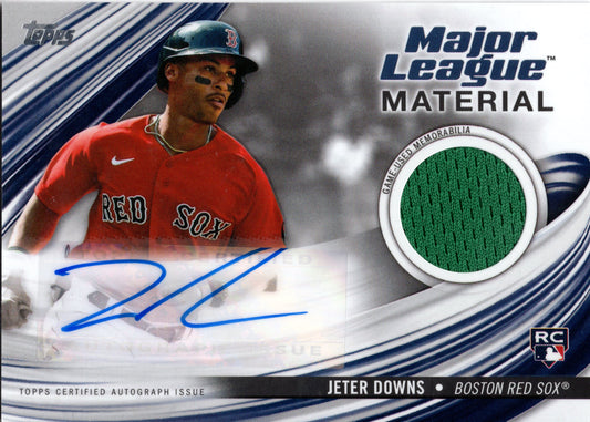 2023 Topps Major League Material Jeter Downs RC Auto 13/50