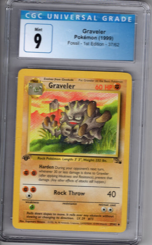 Fossil Graveler 1st Edition CGC 9