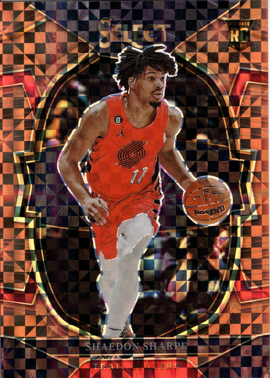 2022-2023 Panini Select Shaedon Sharpe 31/49