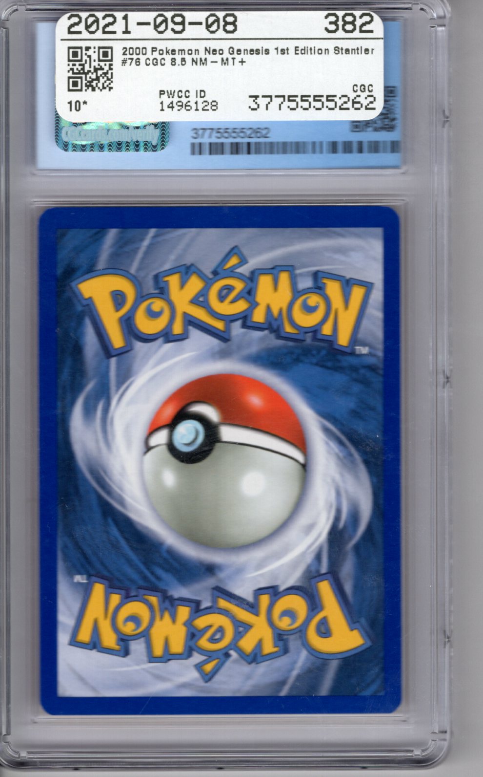 Pokemon 2020 Vivid Voltage Ultra Rare CGC 7