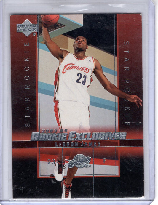 2004 Upper Deck Lebron James Star Rookie #23