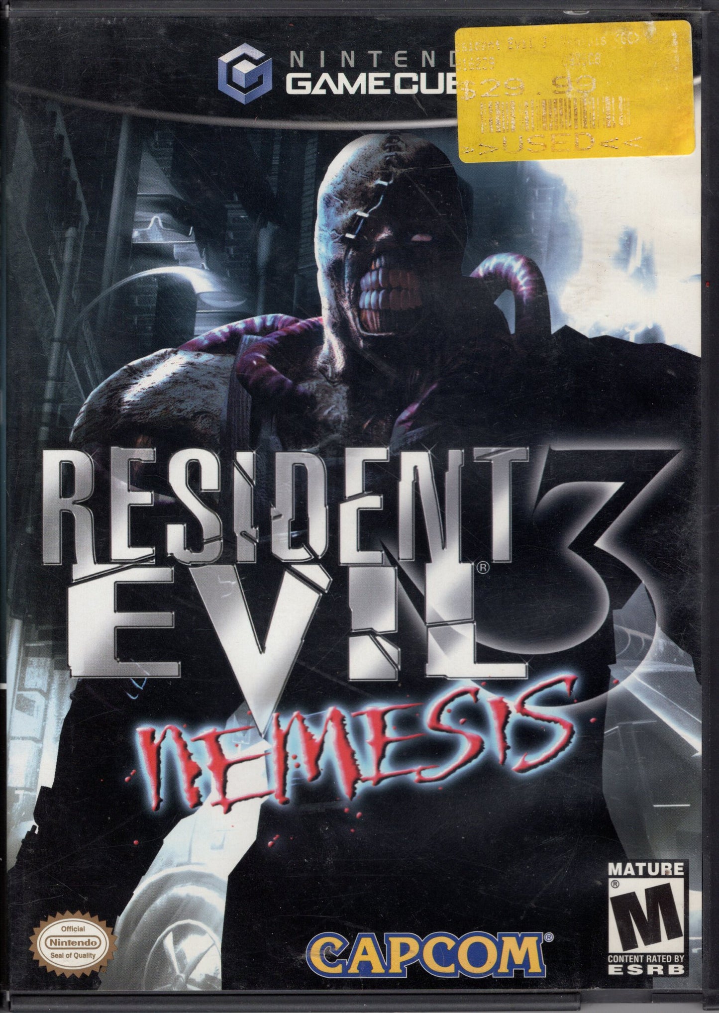 Resident Evil 3 Nemesis Gamecube