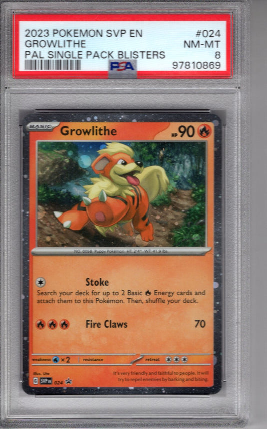 Growlithe SVP Promo PSA 8