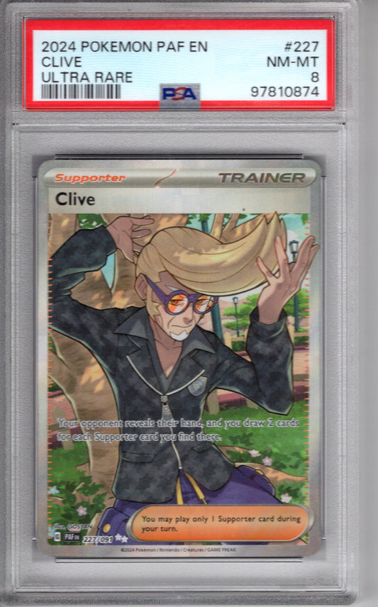 Clive Paldean Fates PSA 8