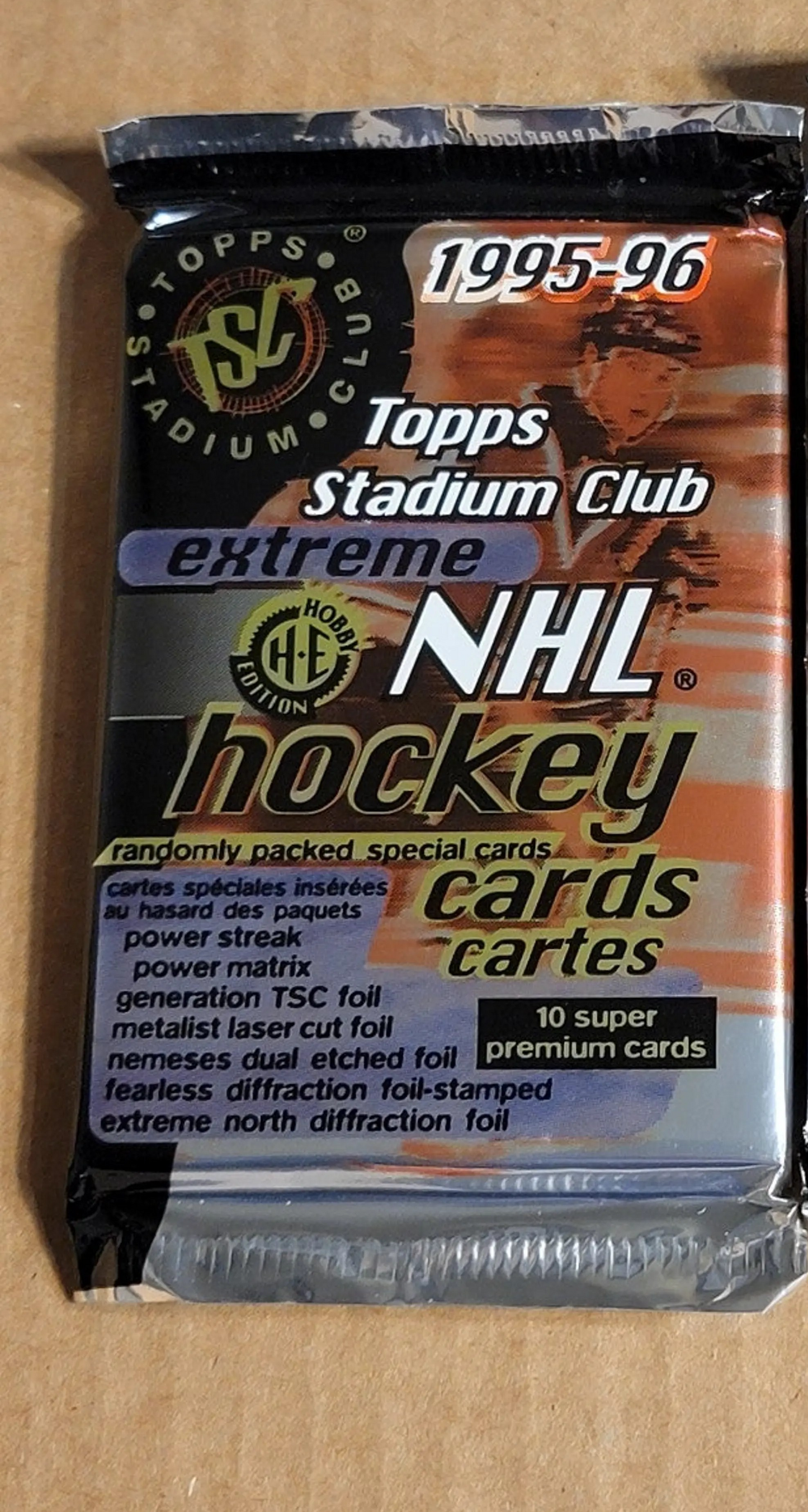 1995-96 Topps Stadium Club NHL Hockey Pack