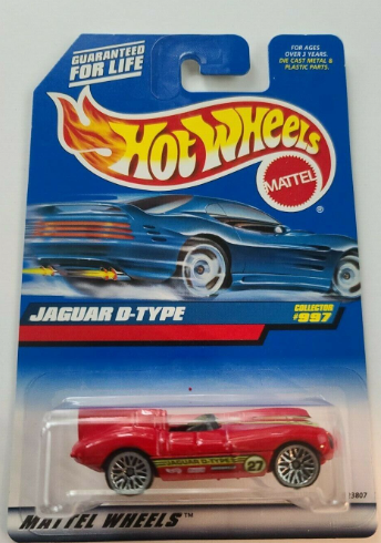 Hot Wheels Jaguar D-Type #997