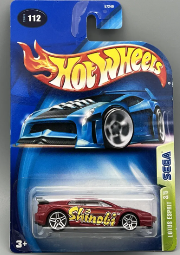 Hot Wheels Sega Lotus Espirit