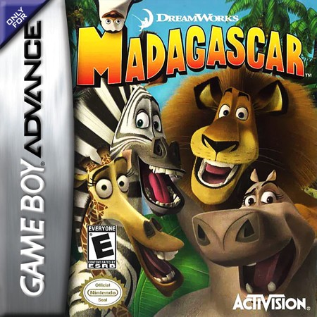 Dreamworks Madagascar GBA