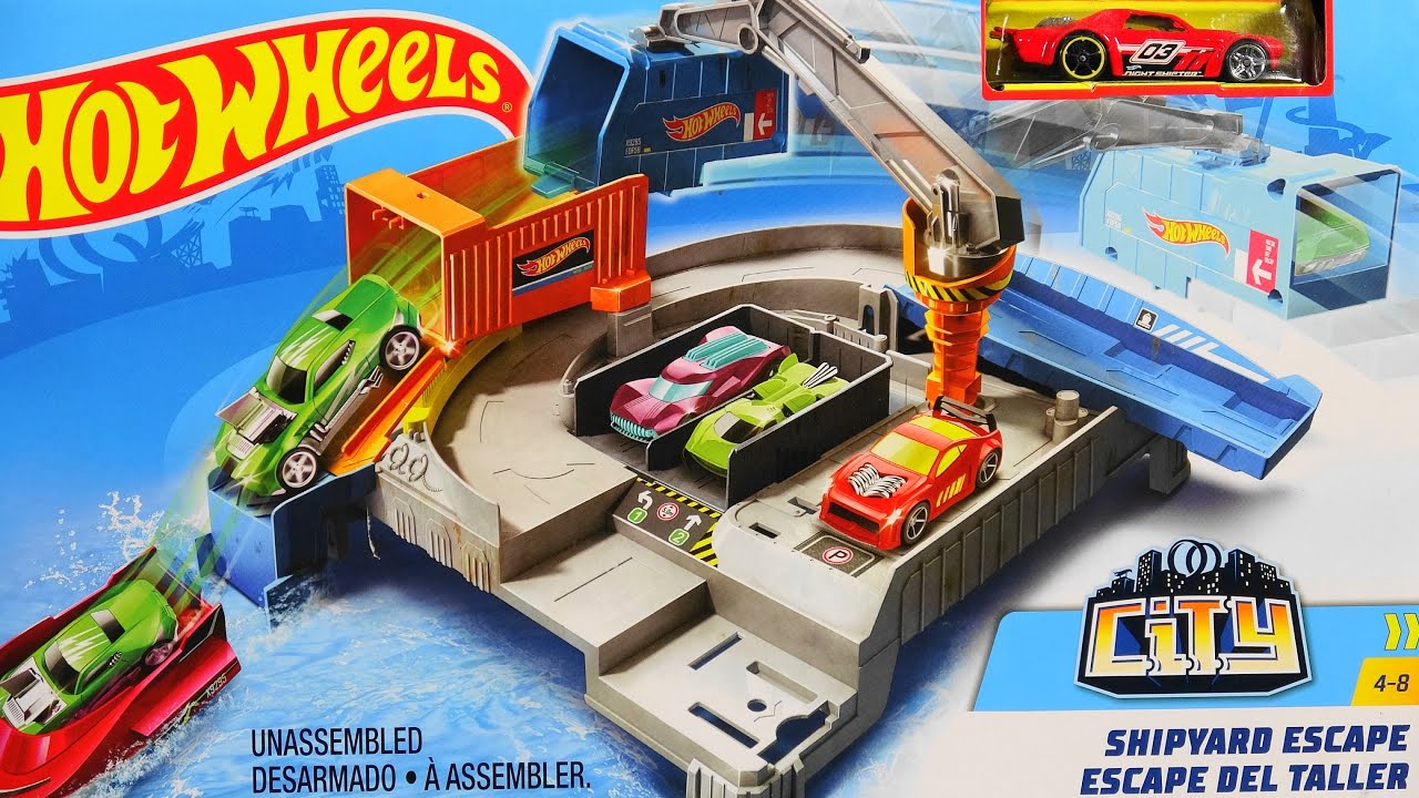 Hot Wheels City Shipyard Escape