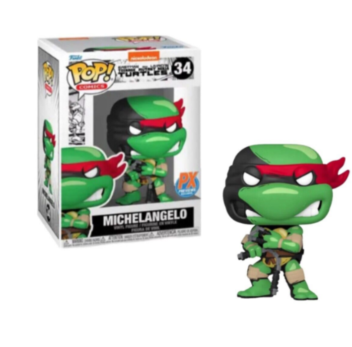 Teenage Mutant Ninja Turtles Michelangelo #34 PX Exclusive