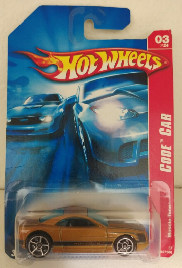 Hot Wheels Code Car Muscle Tone