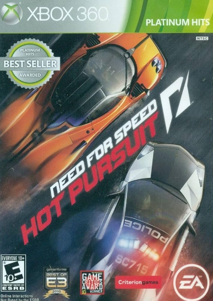 Need for Speed Hot Pursuit Platinum Hits Xbox 360