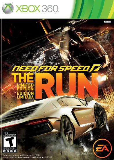 Need for Speed the Run Limited Edition Xbox 360