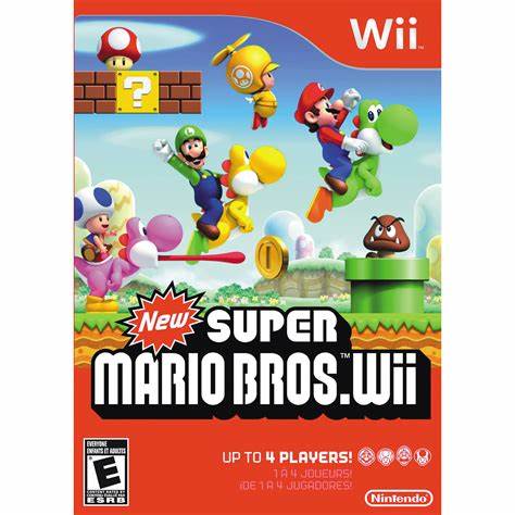 New Super Mario Bros Wii Nintendo Wii