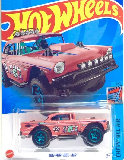 Hot Wheels Pink Big-Air Bel-Air