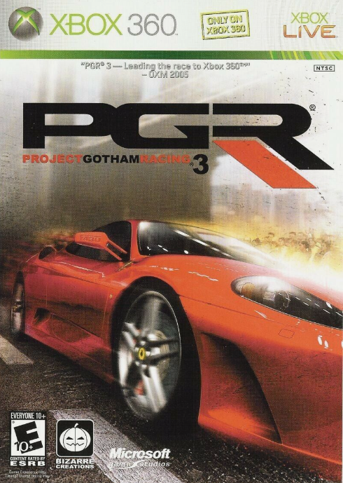 Project Gotham Racing 3 Xbox 360